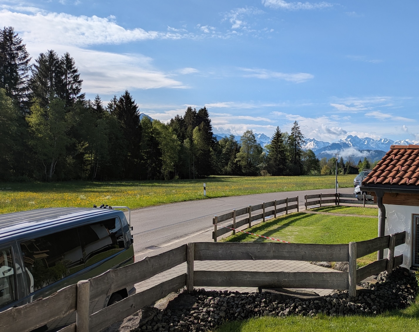Aussicht Richtung Süden und Oberstdorf